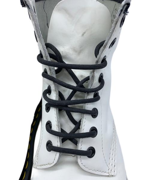 Dr.Martens（ドクターマーチン）Dr.Martens (ドクターマーチン) 8ホールブーツ ホワイト サイズ:UK7の古着・服飾アイテム