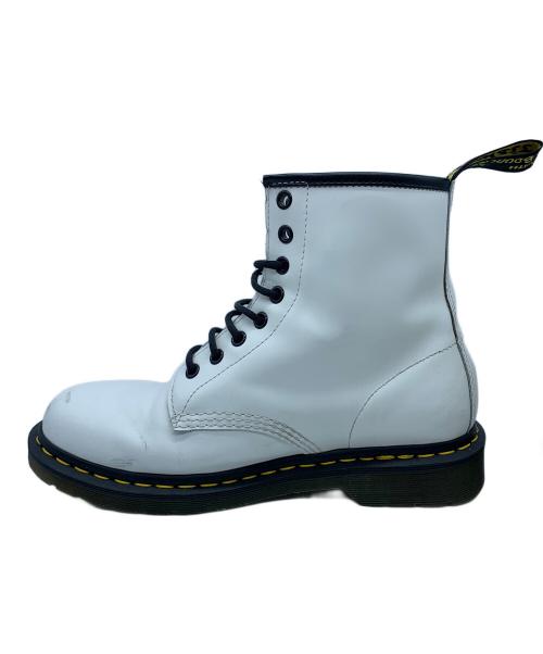Dr.Martens（ドクターマーチン）Dr.Martens (ドクターマーチン) 8ホールブーツ ホワイト サイズ:UK7の古着・服飾アイテム
