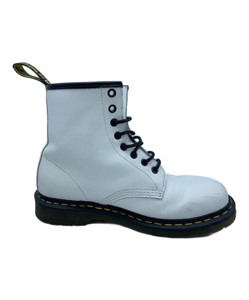 Dr.Martens（ドクターマーチン）Dr.Martens (ドクターマーチン) 8ホールブーツ ホワイト サイズ:UK7の古着・服飾アイテム