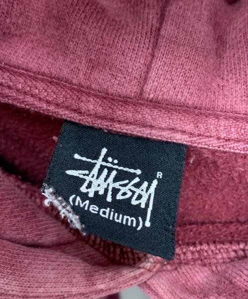 stussy（ステューシー）stussy (ステューシー) プルオーバーパーカー ワインレッド サイズ:Mediumの古着・服飾アイテム