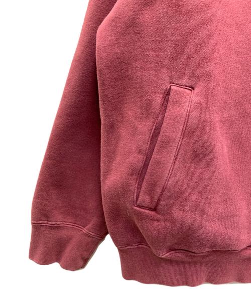 stussy（ステューシー）stussy (ステューシー) プルオーバーパーカー ワインレッド サイズ:Mediumの古着・服飾アイテム