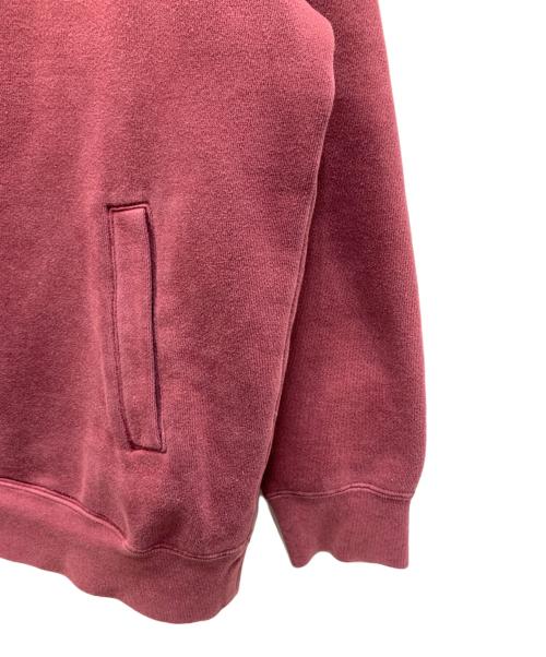 stussy（ステューシー）stussy (ステューシー) プルオーバーパーカー ワインレッド サイズ:Mediumの古着・服飾アイテム