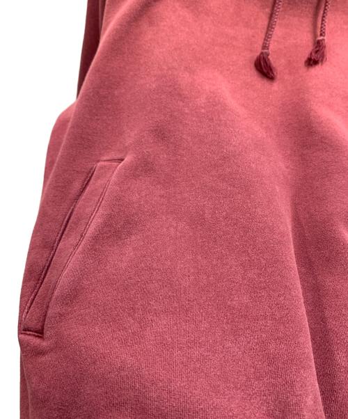 stussy（ステューシー）stussy (ステューシー) プルオーバーパーカー ワインレッド サイズ:Mediumの古着・服飾アイテム