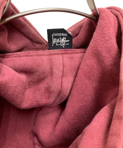 stussy（ステューシー）stussy (ステューシー) プルオーバーパーカー ワインレッド サイズ:Mediumの古着・服飾アイテム
