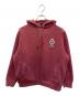 stussy（ステューシー）の古着「プルオーバーパーカー」｜ワインレッド
