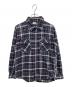 CarHartt（カーハート）の古着「チェックシャツ」｜ブラック×レッド
