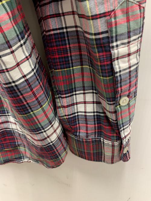 RALPH LAUREN（ラルフローレン）RALPH LAUREN (ラルフローレン) チェックシャツ レッド×グリーン×ホワイト サイズ:Lの古着・服飾アイテム