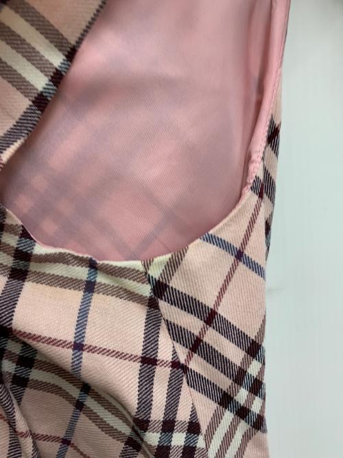 BURBERRY BLUE LABEL（バーバリー ブルー レーベル）BURBERRY BLUE LABEL (バーバリー ブルー レーベル) ノースリーブワンピース ピンク サイズ:Mの古着・服飾アイテム