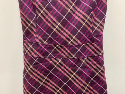 BURBERRY BLUE LABEL（バーバリー ブルー レーベル）BURBERRY BLUE LABEL (バーバリー ブルー レーベル) ノースリーブワンピース パープル サイズ:Mの古着・服飾アイテム