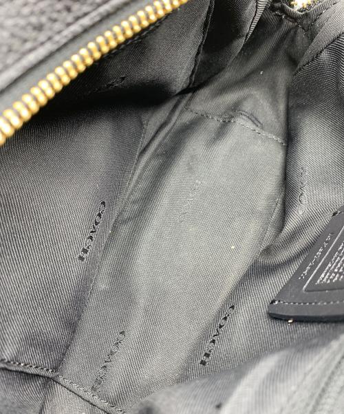 COACH（コーチ）COACH (コーチ) チェーンショルダーバッグ ブラックの古着・服飾アイテム