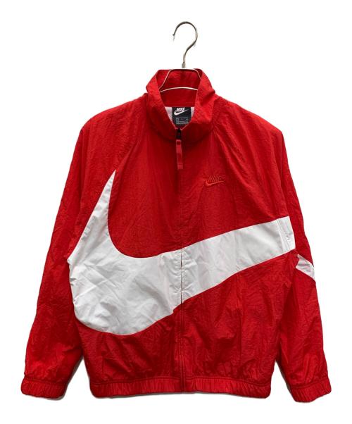 NIKE（ナイキ）NIKE (ナイキ) ナイロンジャケット レッド サイズ:Sの古着・服飾アイテム