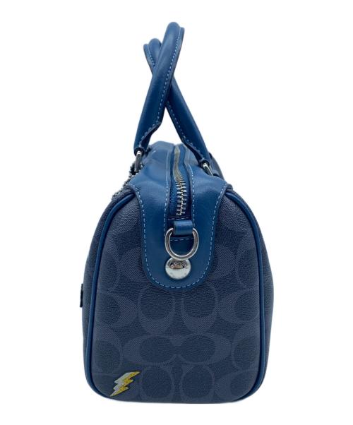 COACH（コーチ）COACH (コーチ) ミニベネットサッチェル ネイビーの古着・服飾アイテム