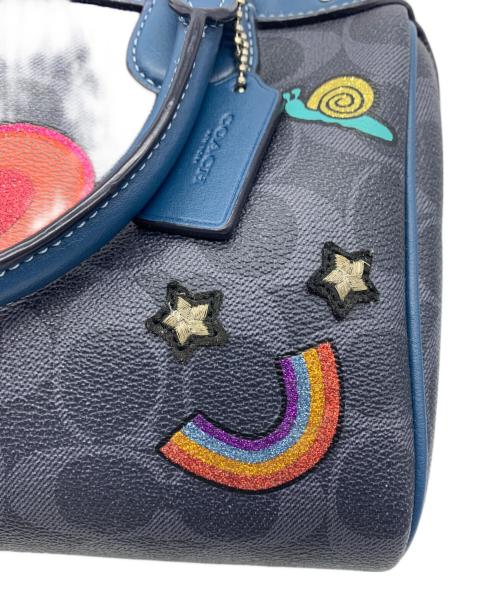 COACH（コーチ）COACH (コーチ) ミニベネットサッチェル ネイビーの古着・服飾アイテム