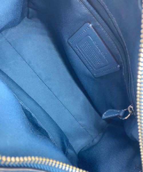 COACH（コーチ）COACH (コーチ) ミニベネットサッチェル ネイビーの古着・服飾アイテム