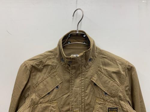 G-STAR RAW（ジースターロゥ）G-STAR RAW (ジースターロゥ) ジップアップジャケット ベージュ サイズ:Sの古着・服飾アイテム