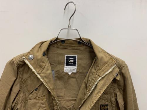 G-STAR RAW（ジースターロゥ）G-STAR RAW (ジースターロゥ) ジップアップジャケット ベージュ サイズ:Sの古着・服飾アイテム