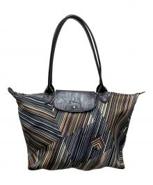 LONGCHAMP（ロンシャン）の古着「トートバッグ」｜ブラック