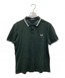 FRED PERRY（フレッドペリー）の古着「ポロシャツ」｜ダークグリーン