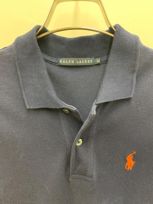 RALPH LAUREN（ラルフローレン）RALPH LAUREN (ラルフローレン) 半袖ワンピース ネイビー サイズ:Mの古着・服飾アイテム