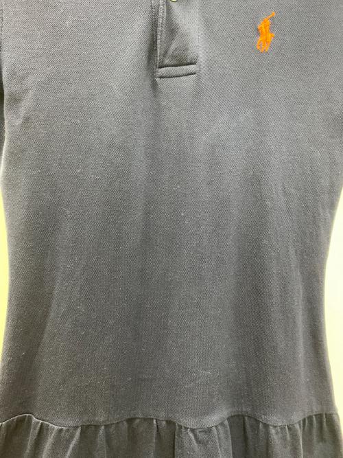 RALPH LAUREN（ラルフローレン）RALPH LAUREN (ラルフローレン) 半袖ワンピース ネイビー サイズ:Mの古着・服飾アイテム
