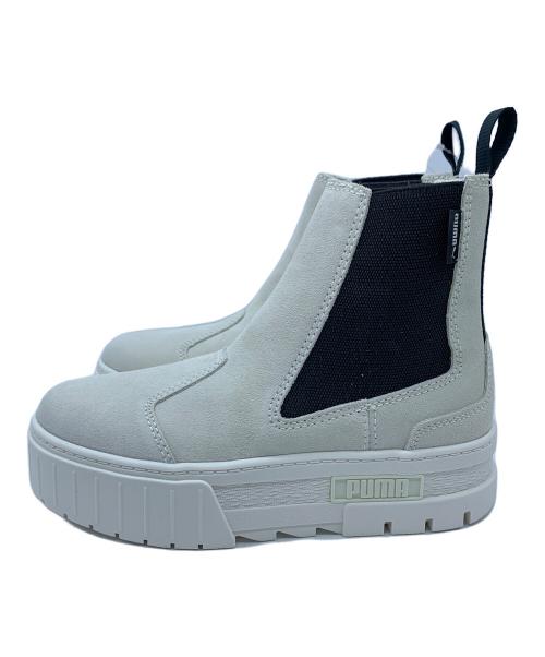 PUMA（プーマ）PUMA (プーマ) MAYZE CHELSEA SUEDE ホワイト サイズ:23 未使用品の古着・服飾アイテム