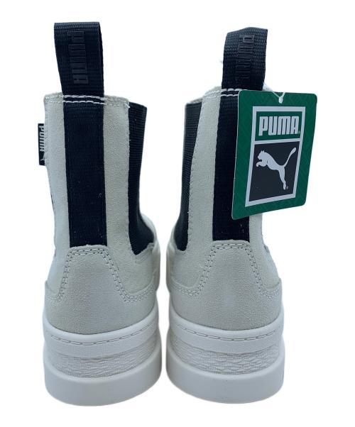 PUMA（プーマ）PUMA (プーマ) MAYZE CHELSEA SUEDE ホワイト サイズ:23 未使用品の古着・服飾アイテム