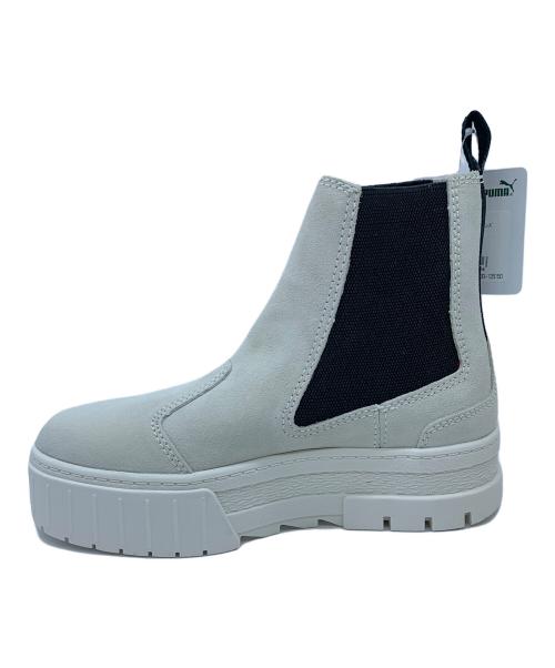 PUMA（プーマ）PUMA (プーマ) MAYZE CHELSEA SUEDE ホワイト サイズ:23 未使用品の古着・服飾アイテム
