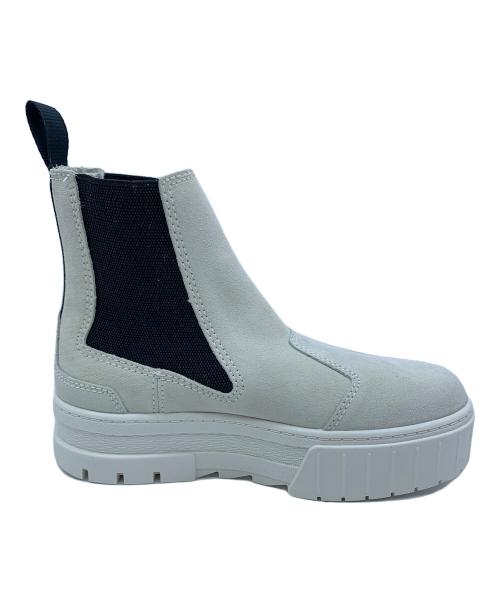 PUMA（プーマ）PUMA (プーマ) MAYZE CHELSEA SUEDE ホワイト サイズ:23 未使用品の古着・服飾アイテム