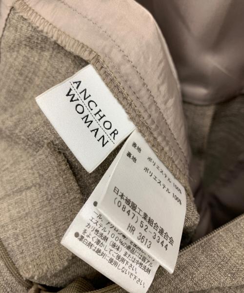 ANCHOR WOMAN（アンカーウーマン）ANCHOR WOMAN (アンカーウーマン) セットアップ ベージュ サイズ:Sの古着・服飾アイテム