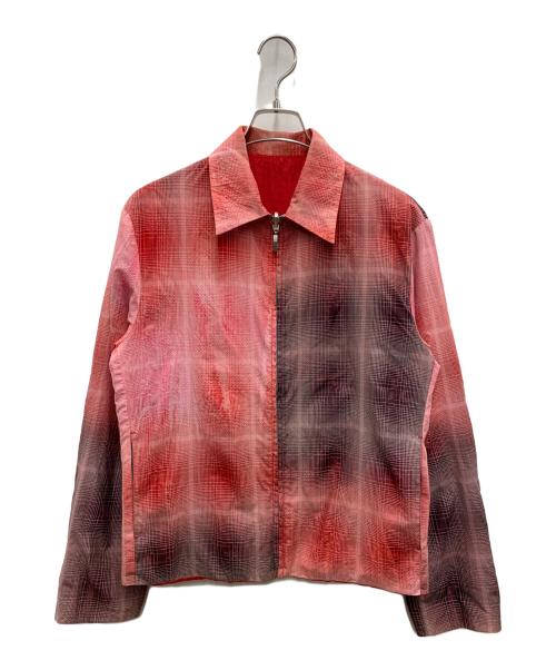 Alain Mikli（アランミクリ）Alain Mikli (アランミクリ) ナイロンジャケット レッド サイズ:XSの古着・服飾アイテム