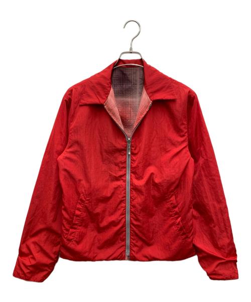 Alain Mikli（アランミクリ）Alain Mikli (アランミクリ) ナイロンジャケット レッド サイズ:XSの古着・服飾アイテム