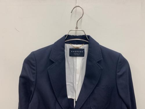 MACPHEE（マカフィー）MACPHEE (マカフィー) テーラードジャケット ネイビー サイズ:36の古着・服飾アイテム