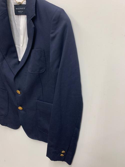 MACPHEE（マカフィー）MACPHEE (マカフィー) テーラードジャケット ネイビー サイズ:36の古着・服飾アイテム