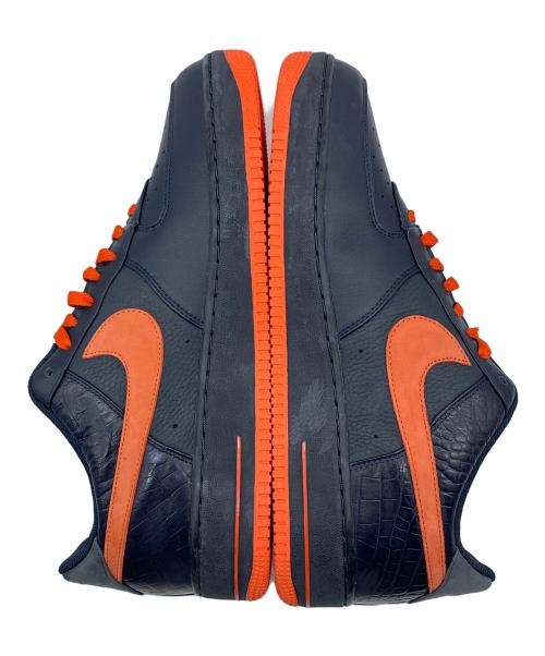 NIKE（ナイキ）NIKE (ナイキ) Air Force 1 Low PRM ネイビー×オレンジ サイズ:32の古着・服飾アイテム