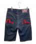 EVISU (エヴィス) ハーフパンツ インディゴ×レッド サイズ:W32：5000円