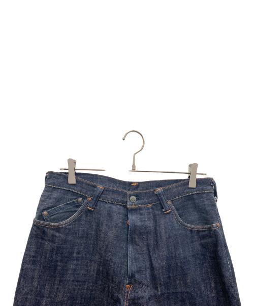 YAMANE（ヤマネ）YAMANE (ヤマネ) バックプリントデニムパンツ インディゴ サイズ:W33×L31の古着・服飾アイテム