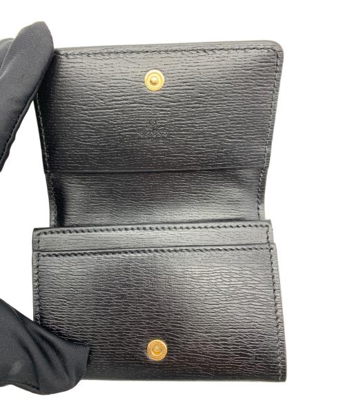 GUCCI（グッチ）GUCCI (グッチ) カードケース ブラックの古着・服飾アイテム