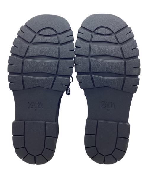 ZARA（ザラ）ZARA (ザラ) 厚底ローファー ブラック サイズ:41の古着・服飾アイテム