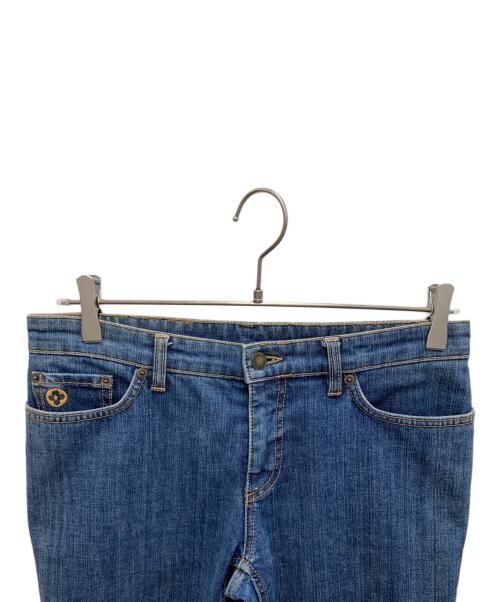 LOUIS VUITTON（ルイ ヴィトン）LOUIS VUITTON (ルイ ヴィトン) デニムパンツ インディゴ サイズ:38の古着・服飾アイテム