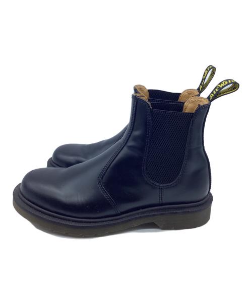 Dr.Martens（ドクターマーチン）Dr.Martens (ドクターマーチン) サイドゴアブーツ ブラック サイズ:24の古着・服飾アイテム