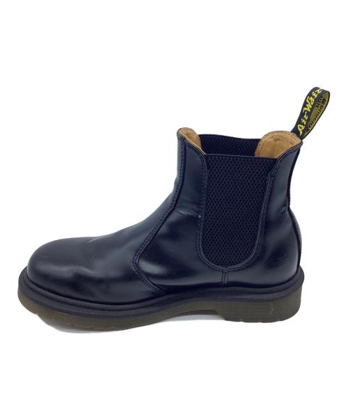 Dr.Martens（ドクターマーチン）Dr.Martens (ドクターマーチン) サイドゴアブーツ ブラック サイズ:24の古着・服飾アイテム