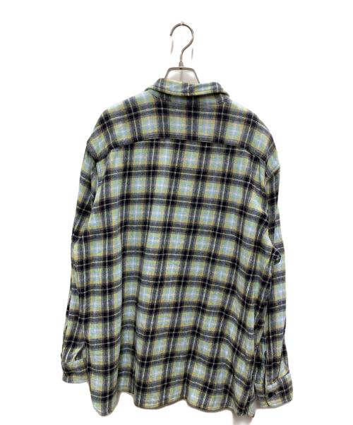 LEVI'S（リーバイス）LEVI'S (リーバイス) 長袖シャツ グリーン×ブラック サイズ:XLの古着・服飾アイテム