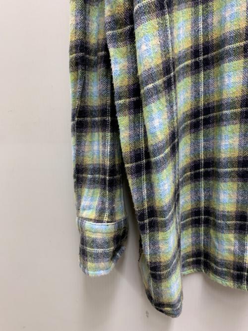 LEVI'S（リーバイス）LEVI'S (リーバイス) 長袖シャツ グリーン×ブラック サイズ:XLの古着・服飾アイテム