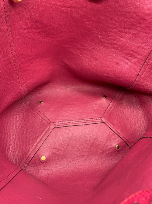 BURBERRY（バーバリー）BURBERRY (バーバリー) トートバッグ ショッキングピンクの古着・服飾アイテム