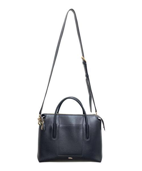 FURLA（フルラ）FURLA (フルラ) 2WAYバッグ ブラックの古着・服飾アイテム
