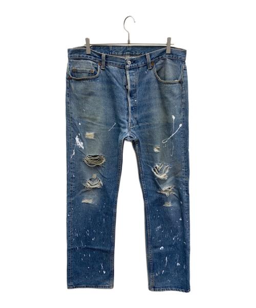 LEVI'S（リーバイス）LEVI'S (リーバイス) ダメージ加工ジーンズ インディゴ サイズ:W38×30の古着・服飾アイテム