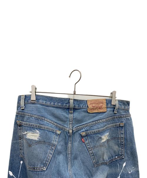 LEVI'S（リーバイス）LEVI'S (リーバイス) ダメージ加工ジーンズ インディゴ サイズ:W38×30の古着・服飾アイテム