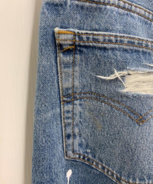 LEVI'S（リーバイス）LEVI'S (リーバイス) ダメージ加工ジーンズ インディゴ サイズ:W38×30の古着・服飾アイテム