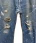 中古・古着 LEVI'S (リーバイス) ダメージ加工ジーンズ インディゴ サイズ:W38×30：6000円