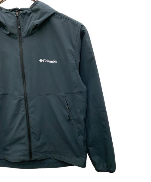 Columbia（コロンビア）Columbia (コロンビア) ソフトシェルジャケット グレー サイズ:Lの古着・服飾アイテム